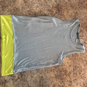 Cute striped tank top.